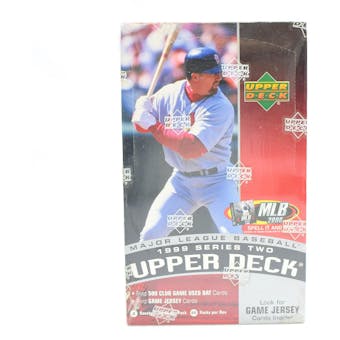 1999 Upper Deck Series 2 Baseball 20-Pack Box (Reed Buy)