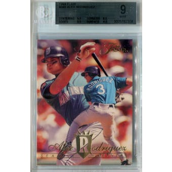 1994 Flair Baseball #340 Alex Rodriguez RC BVG 9 (Mint) *2308 (Reed Buy)