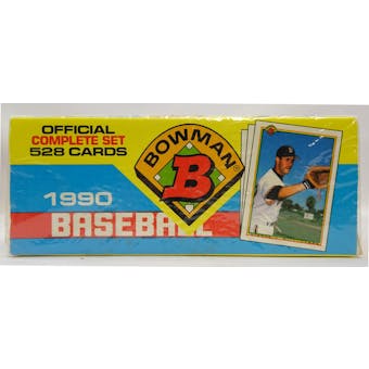 1990 Bowman Baseball Factory Set (Colorful) (Reed Buy)
