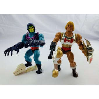 Masters of the Universe (MOTU) Skeletor Terror Claws & He-Man Flying Fists - Set of 2!