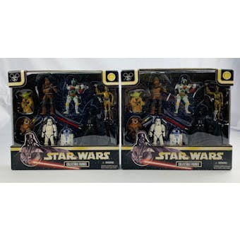 Star Wars Star Tours Disney Park Exclusive 8 Figure Box - Set of 2!
