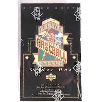 1993 Upper Deck Series 1 Baseball Retail Box (Reed Buy)
