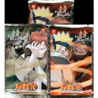 Naruto Eternal Rivalry Booster Pack (Lot of 3) (Bandai)