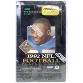 1992 Pinnacle Football SuperPack Hobby Box (Reed Buy)