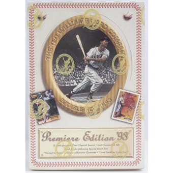 1993 Ted Williams Baseball Hobby Box (Reed Buy)