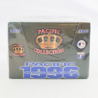 1996 Pacific Crown Collection Baseball Bilingual Hobby Box (Reed Buy)