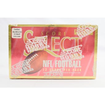 1993 Score Select Football Hobby Box (Reed Buy)