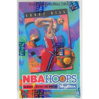1995/96 Hoops Series 1 Basketball Hobby Box (Reed Buy)
