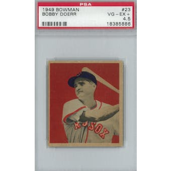 1949 Bowman Baseball #23 Bobby Doerr PSA 4.5 (VG-EX+) *5886 (Reed Buy)