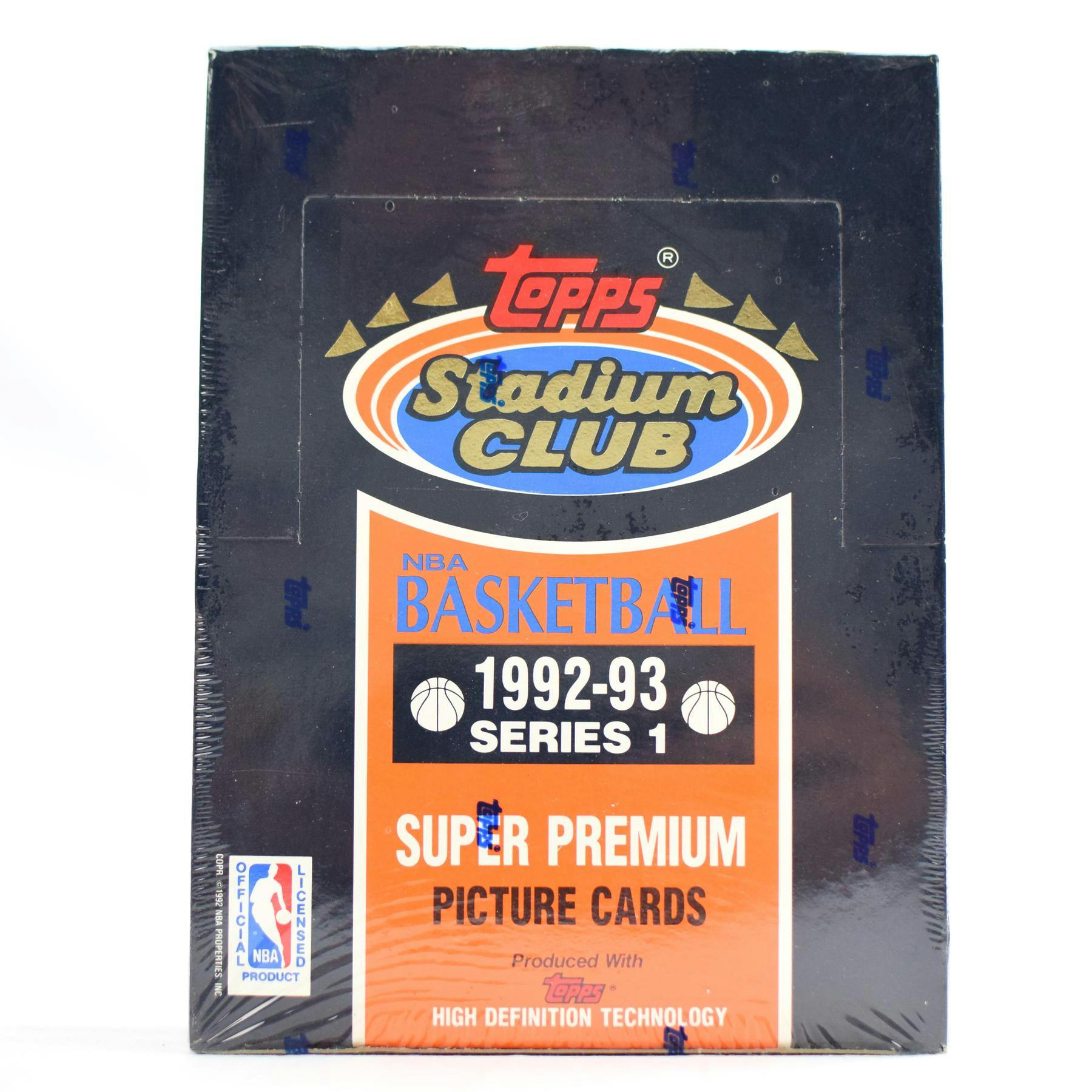 1992/93 Topps Series 1 Basketball Hobby Box
