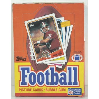 1988 Topps Football Wax Box (Reed Buy)