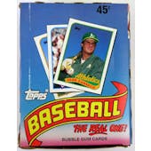 1989 Topps Baseball Wax Box (Reed Buy)