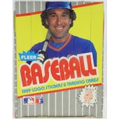 1989 Fleer Baseball Wax Box (Reed Buy)