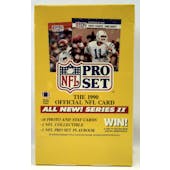 1990 Pro Set Series 2 Football Wax Box (Reed Buy)