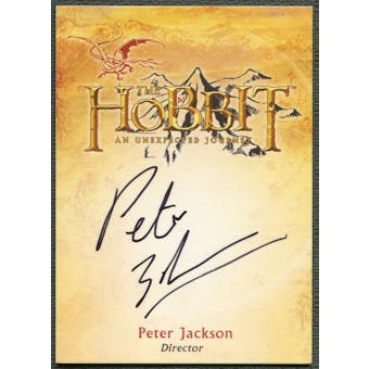 2016 The Hobbit An Unexpected Journey #CA1 Peter Jackson Auto