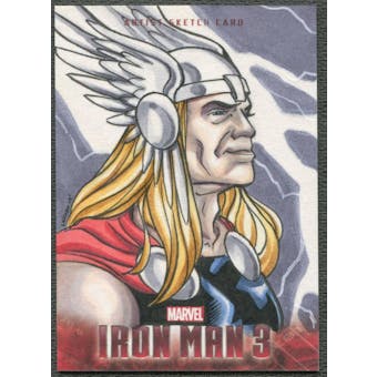 2013 Iron Man 3 Thor Sketch Card #1/1