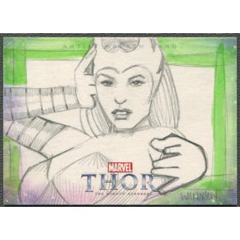 2011 Thor The Mighty Avenger Scarlet Witch Sketch Card #1/1