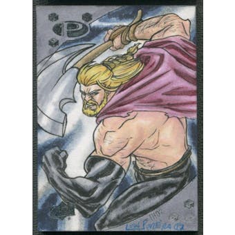 2017 Marvel Premier Thor Sketch Card #1/1