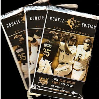 2007 Upper Deck SP Rookie Edition Baseball Hobby Pack