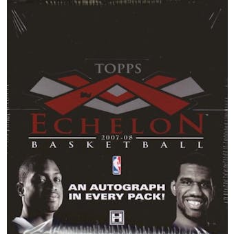 2007/08 Topps Echelon Basketball Hobby Box
