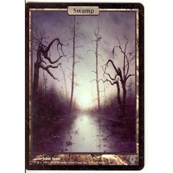 Magic the Gathering Unhinged Single Swamp Foil - SLIGHT PLAY (SP)