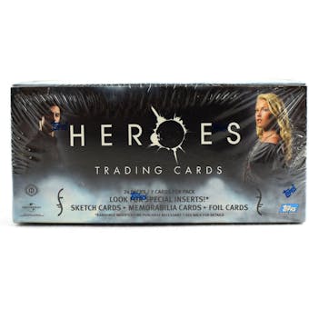 Heroes Season 1 Hobby Box (2007 Topps)