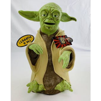 Star Wars Episode 1 Applause Yoda Rubber Puppet with Tags