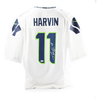 Percy Harvin Autographed Seattle Seahawks NFL Nike Football Jersey (PSA COA)