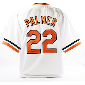 Jim Palmer Autographed Baltimore Orioles Custom Baseball Jersey w/ Inscription (DACW COA)