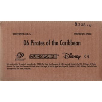 Upper Deck Pirates Of The Caribbean Dead Man's Chest 20-Pack Booster Box