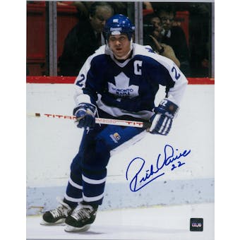 Rick Vaive Autographed Toronto Maple Leafs 8x10 Photo (COJO COA)