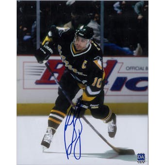 Ron Francis Autographed Pittsburgh Penguins 8x10 Photo (DACW COA)