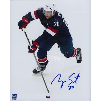 Ryan Suter Autographed Team USA 8x10 Photo (DACW COA)