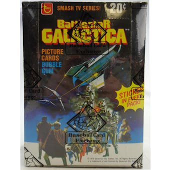 1978 Topps Battlestar Galactica Wax Box (BBCE) (Reed Buy)