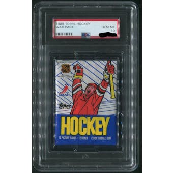 1989/90 Topps Hockey Wax Pack PSA 10 (GEM MT)
