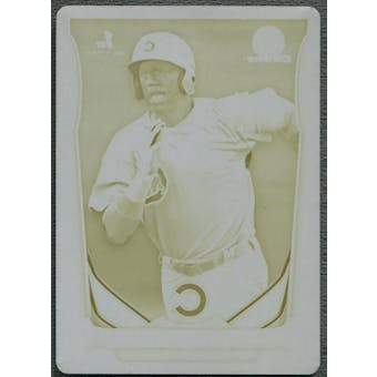 2014 Bowman Chrome Draft #CTP33 Eloy Jimenez Top Prospects Rookie Yellow Printing Plate #1/1