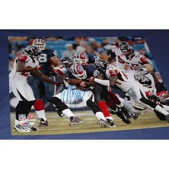 Marshawn Lynch Autographed Buffalo Bills Football 16x20 Photo