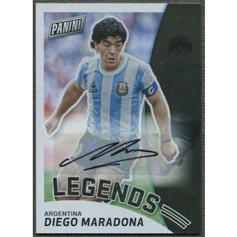 2019 Panini National #DM Diego Maradona Legends Auto #2/5