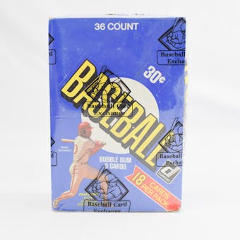 1981 Donruss Baseball Wax Box (BBCE) (FASC) (Reed Buy)