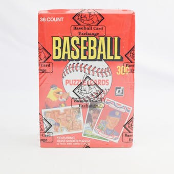 1984 Donruss Baseball Wax Box (BBCE)