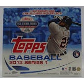 2013 Topps Series 1 Baseball Jumbo Box (Reed Buy)