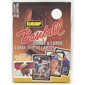 1987 Leaf Baseball Wax Box (Reed Buy)