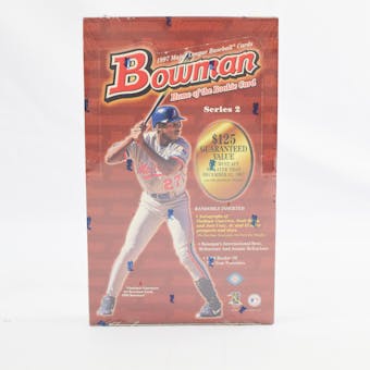 1997 Bowman Series 2 Baseball Hobby Box (Reed Buy)