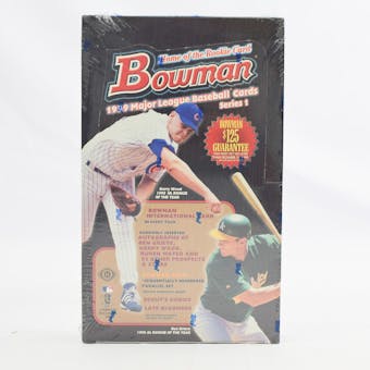1999 Bowman Series 1 Baseball Hobby Box (Reed Buy)