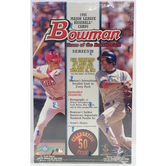 1998 Bowman Series 1 Baseball Hobby Box (Reed Buy)