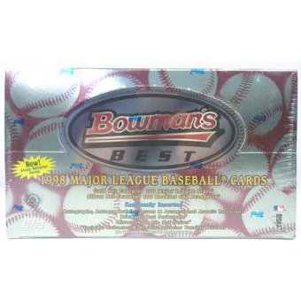 1998 Bowman's Best Baseball Hobby Box (Reed Buy)