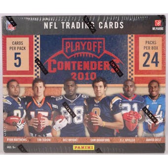 2010 Playoff Contenders Football Hobby Box (Reed Buy)