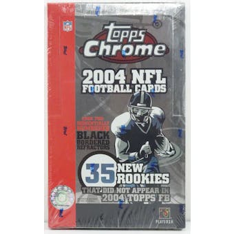 2004 Topps Chrome Football Hobby Box (Reed Buy)