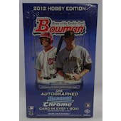 2012 Bowman Baseball Hobby Box (Reed Buy)
