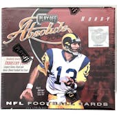 2000 Playoff Absolute Football Hobby Box (Reed Buy)